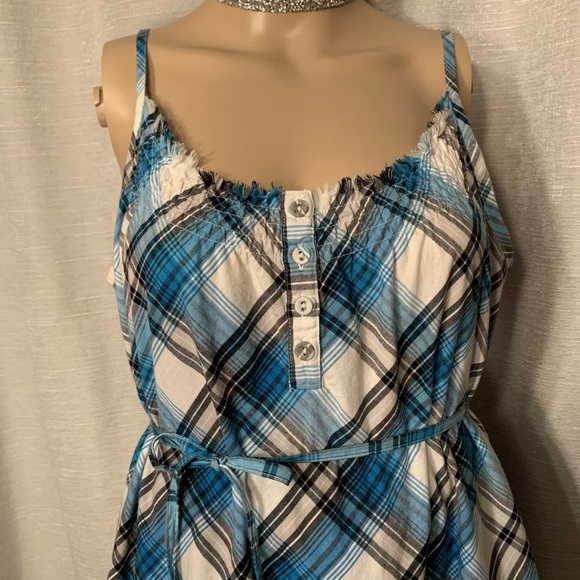 ARIZONA JEANS CO. SPAGHETTI STRAP TANK TOP SIZE L - Picture 3 of 5